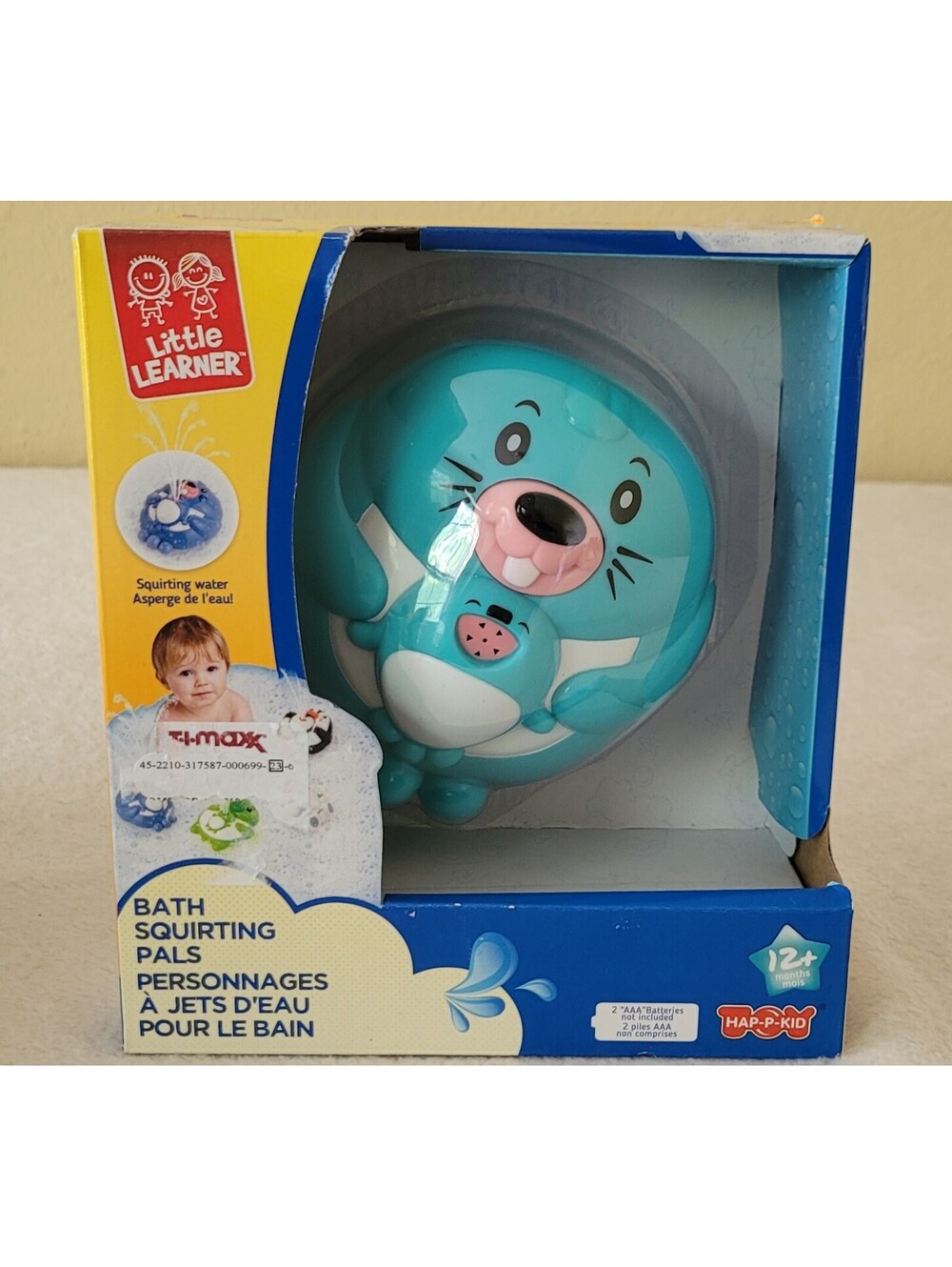 Little Learner Bath squirting Pals  Motorized Toy Sea Oter Floats  12+ Months